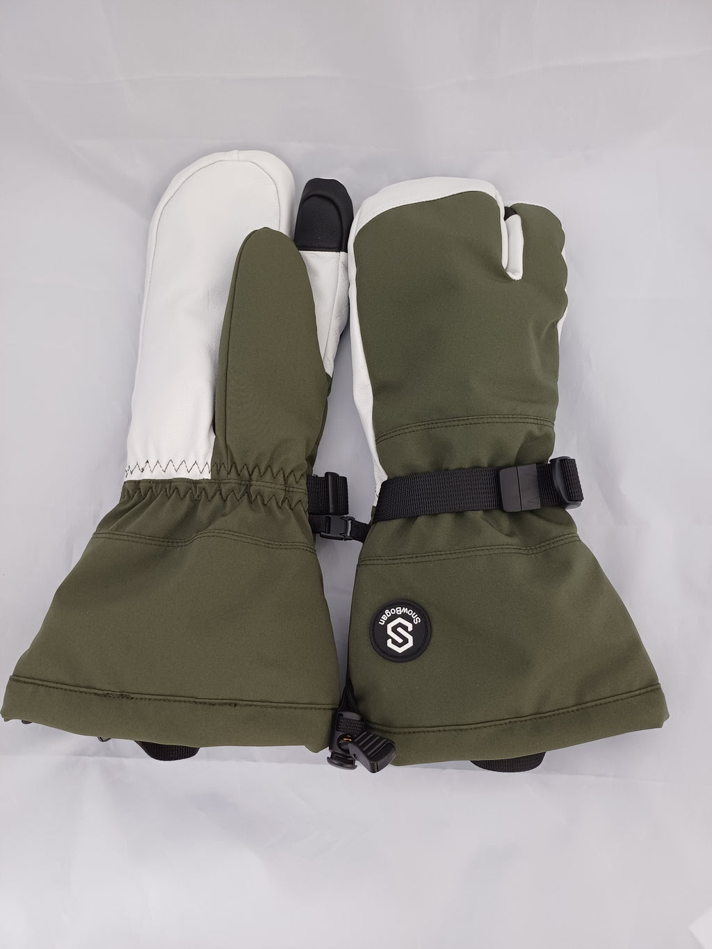 SnowBogan Three Finger Ski Gloves