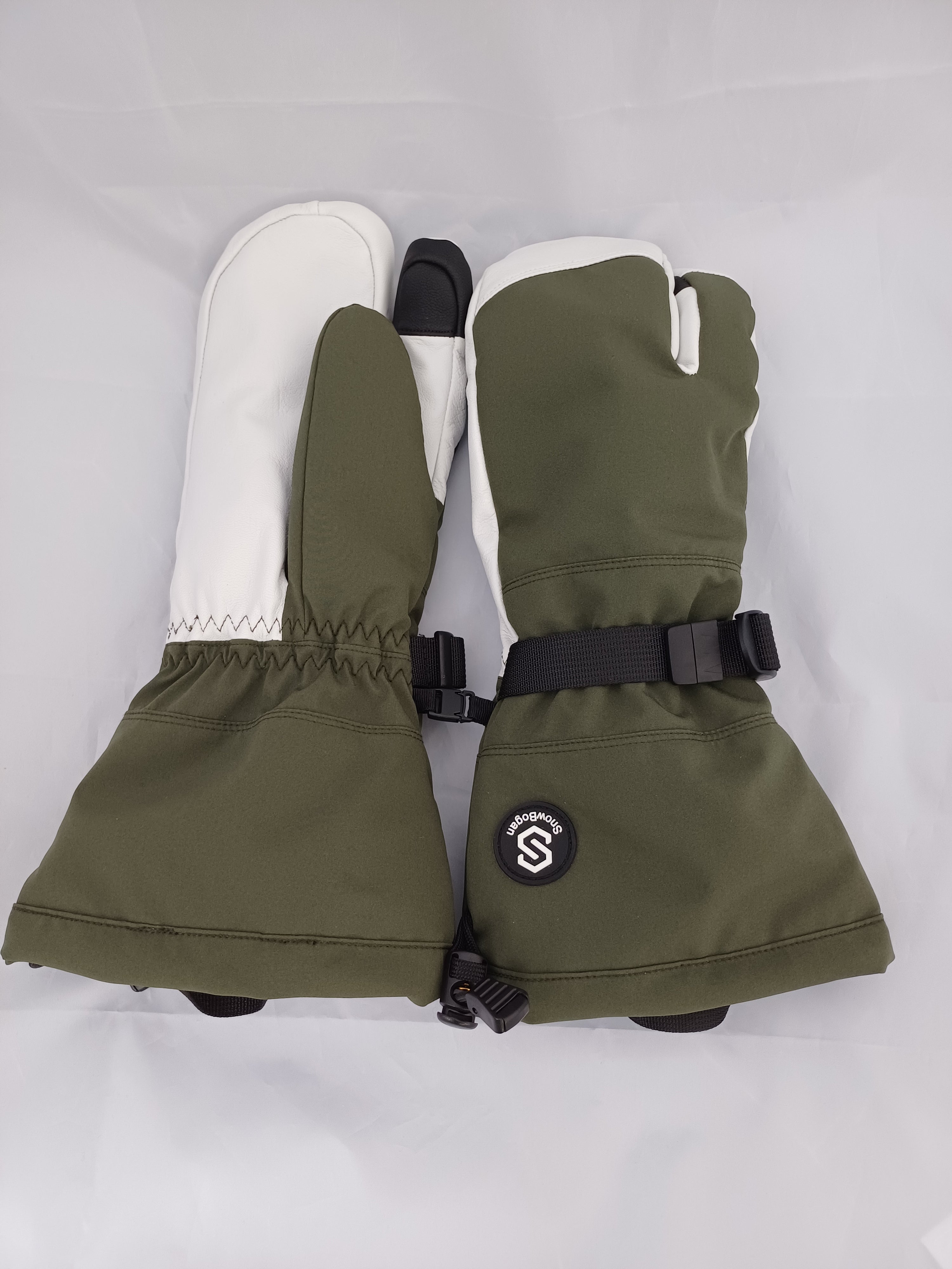 SnowBogan Three Finger Ski Gloves