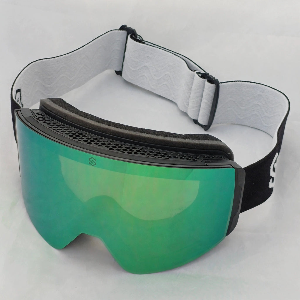 SnowBogan OTG Ski Goggles – Anti-Fog Snowboard Goggles